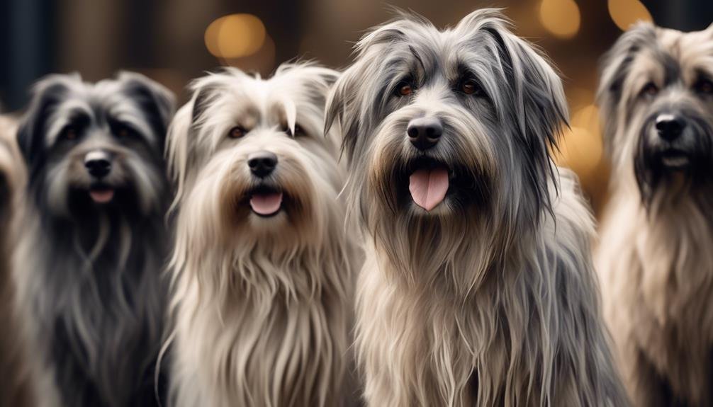 diverse coat types and hues