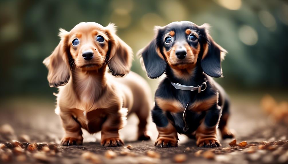 diverse dachshund puppy coat