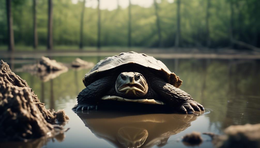 diverse habitats for snapping turtles