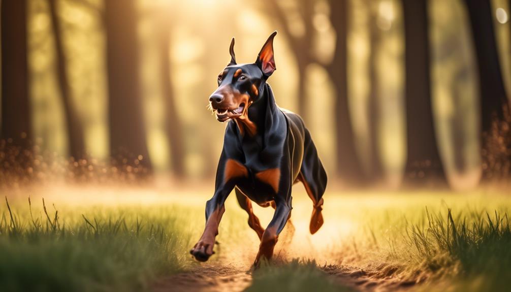 doberdors exercise and activity