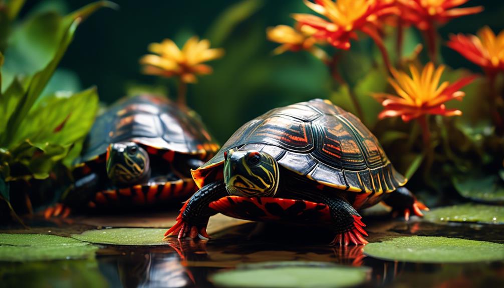 eastern painted turtle characteristics