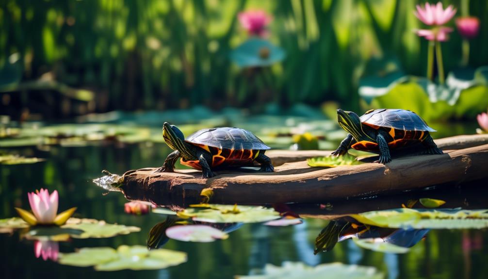 eastern painted turtle s natural habitat