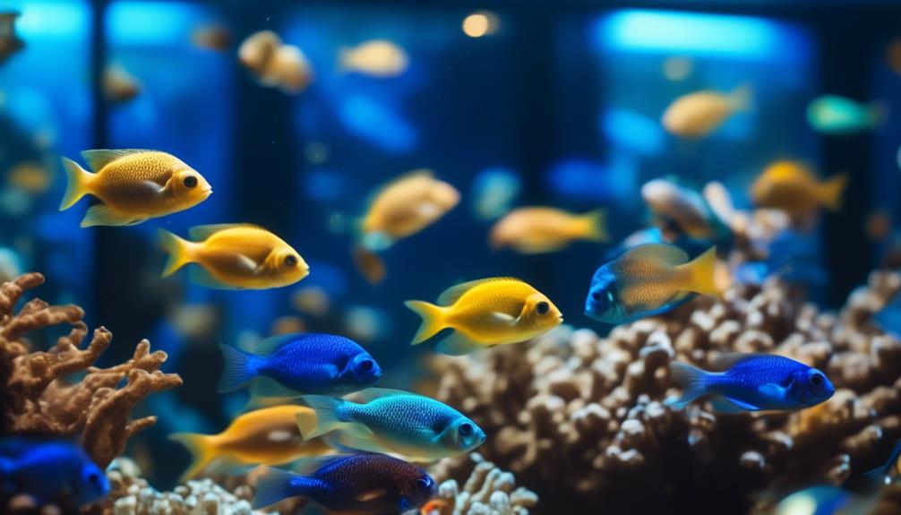 easy to care for colorful fish