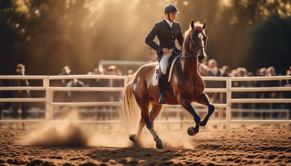 elegant selle francais horses