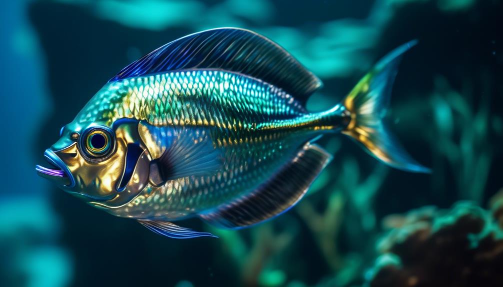 enchanting hatchetfish silhouette