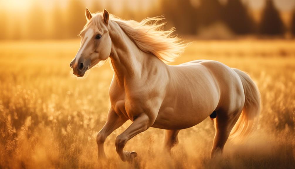 enchanting palomino horses galore