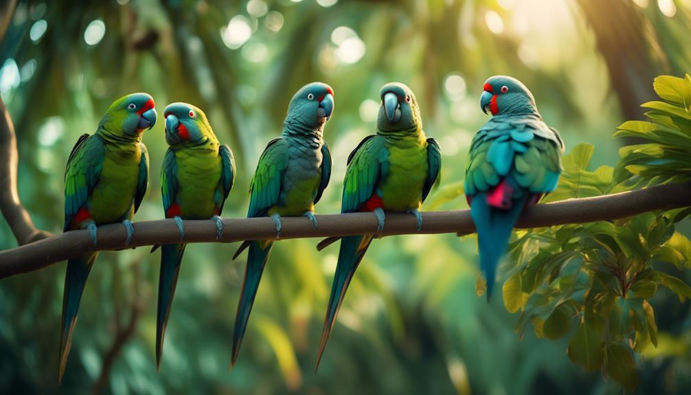 endangered dusky parrots conservation