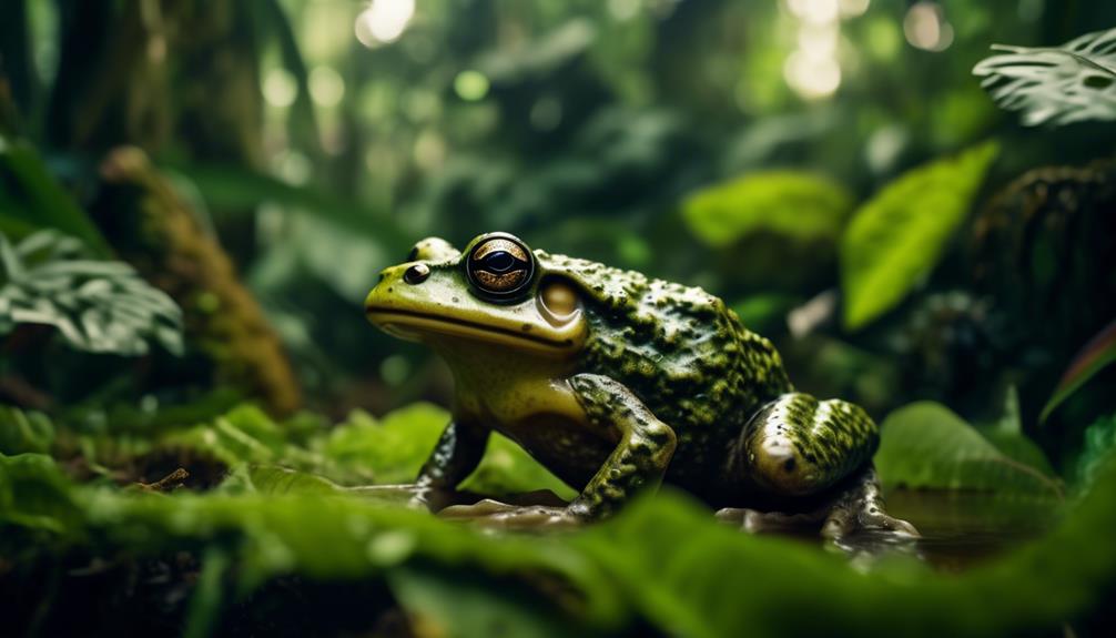 endangered goliath frogs at risk