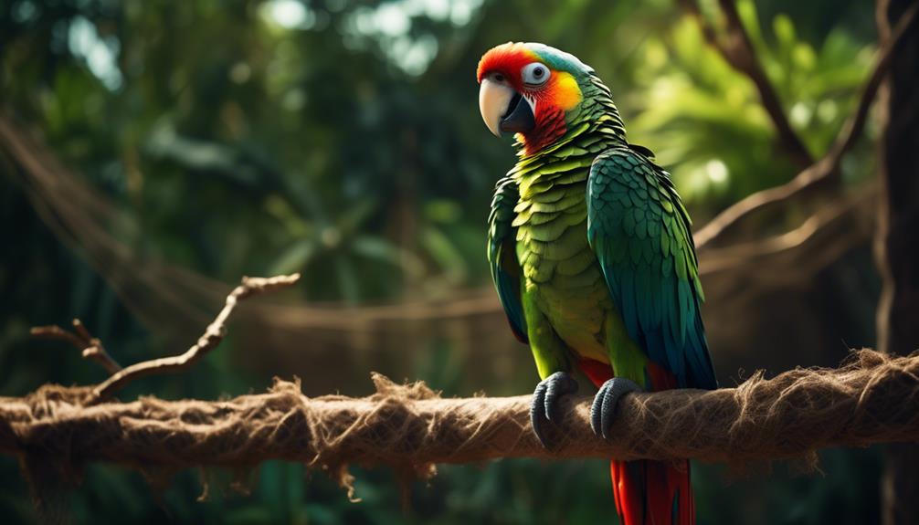 endangered parrots face threats