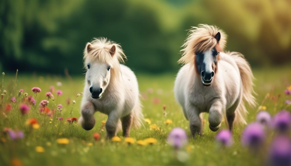 endearing and resilient shetland ponies