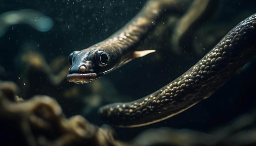 enigmatic and fierce marine eels