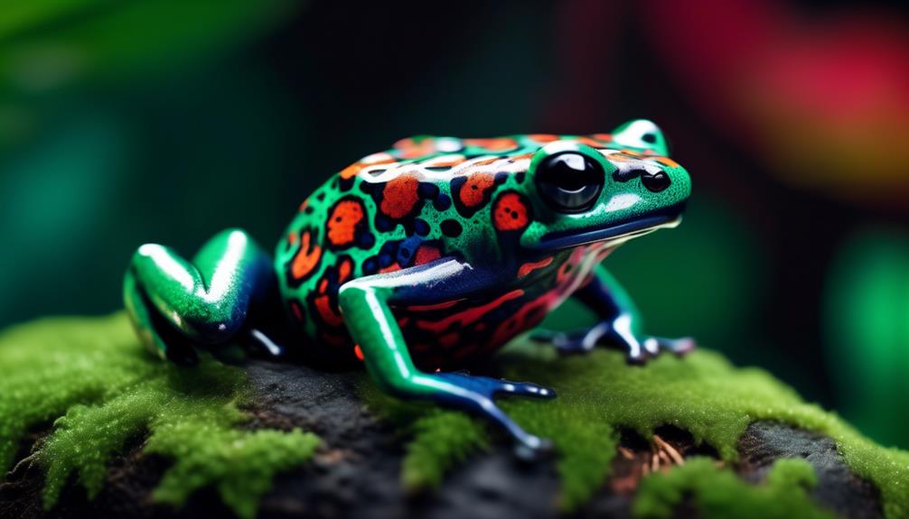 enigmatic mimic poison frog