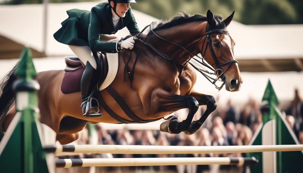 equestrian excellence with irish sport horse