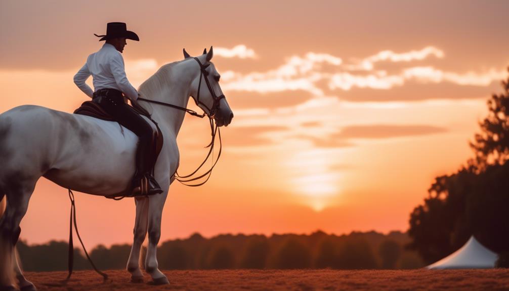 equestrian pursuits with tennessee walking horse