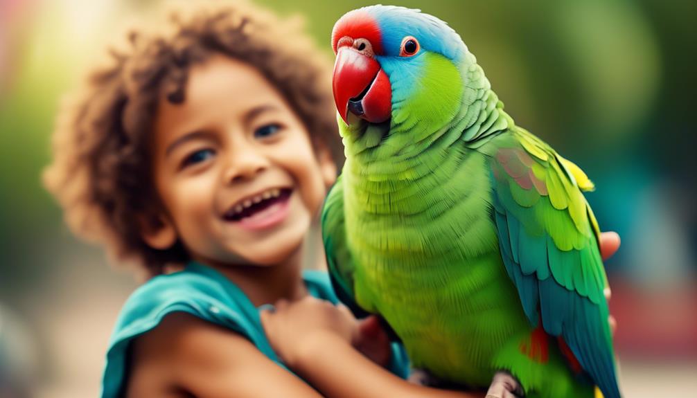 Adaptable African Ringneck Parakeets Thrive as Companion Pets