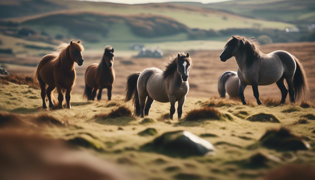 evolution of dartmoor ponies