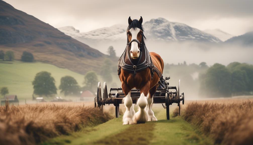 evolution of the clydesdale