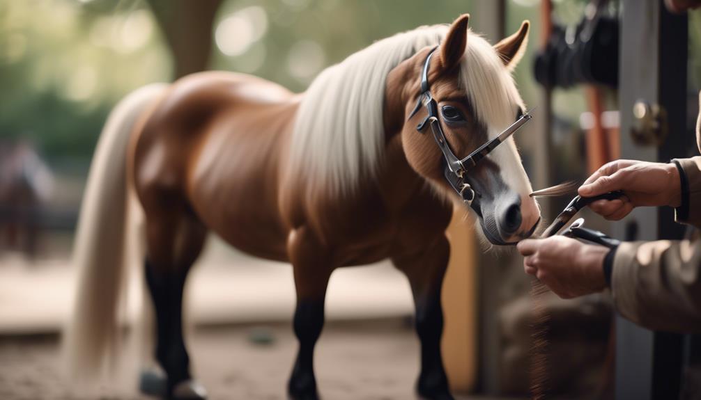 falabella horse grooming essentials