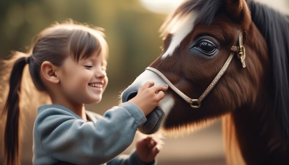 falabella miniature horses perfect for beginners and children