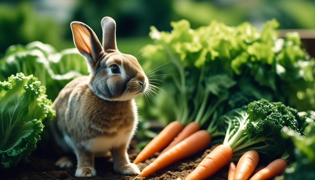 feeding rabbits in sussex