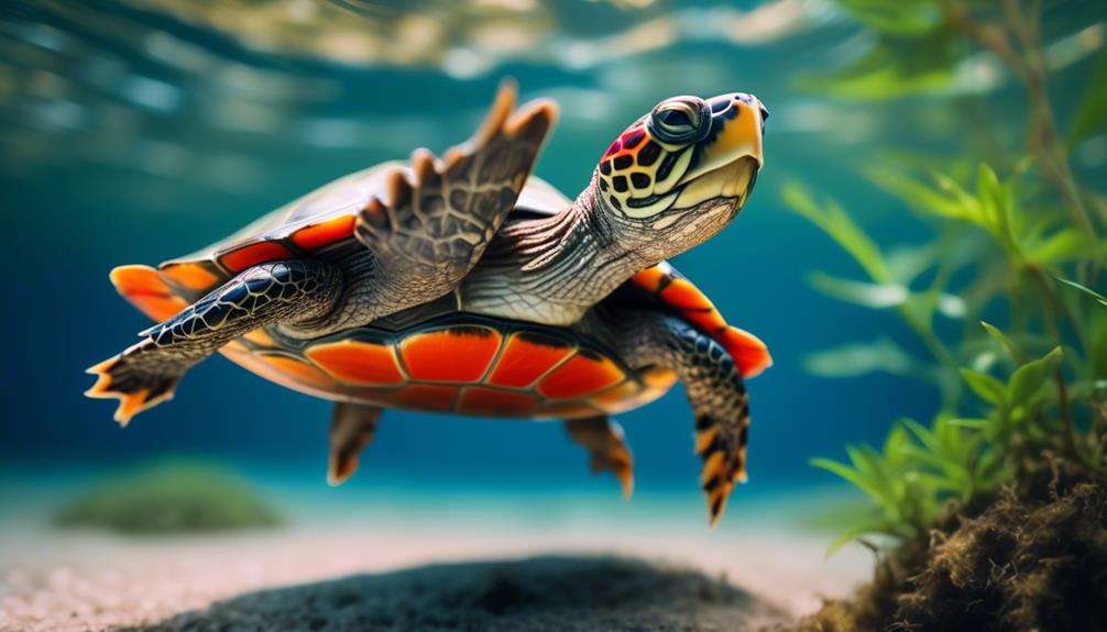 florida s vibrant red belly turtle