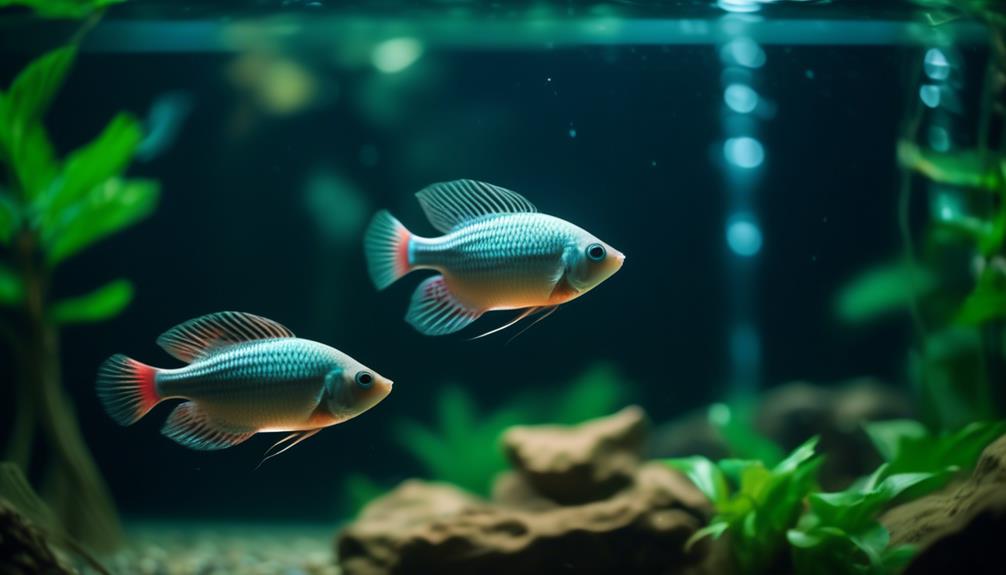 gender based segregation in aquariums