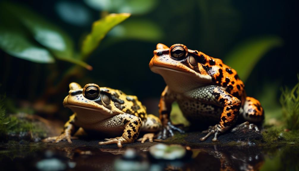 gender differences in japanese toads