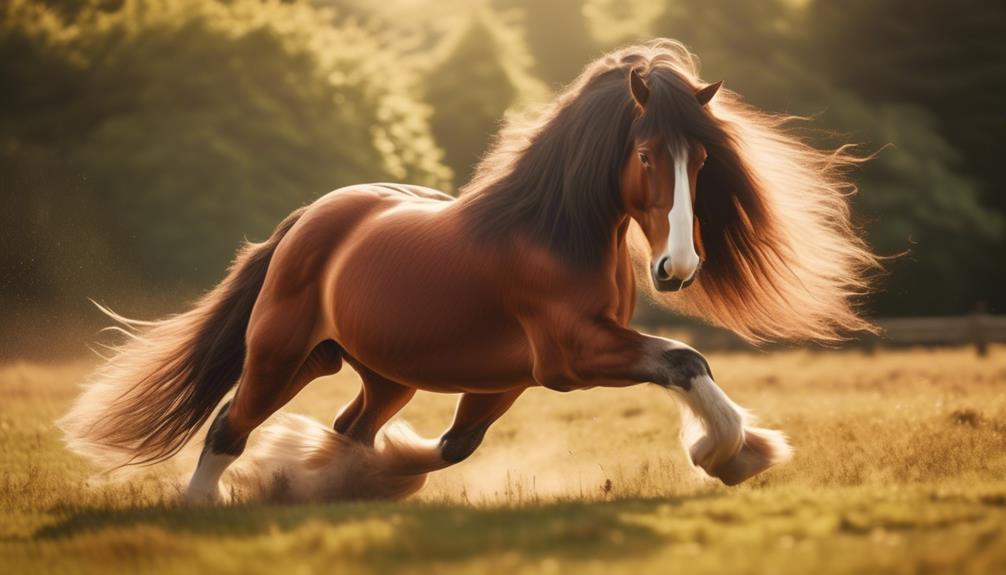 gentle giant with equine beauty