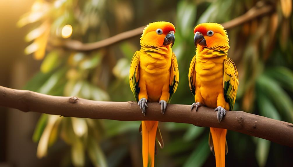 golden conure size and lifespan