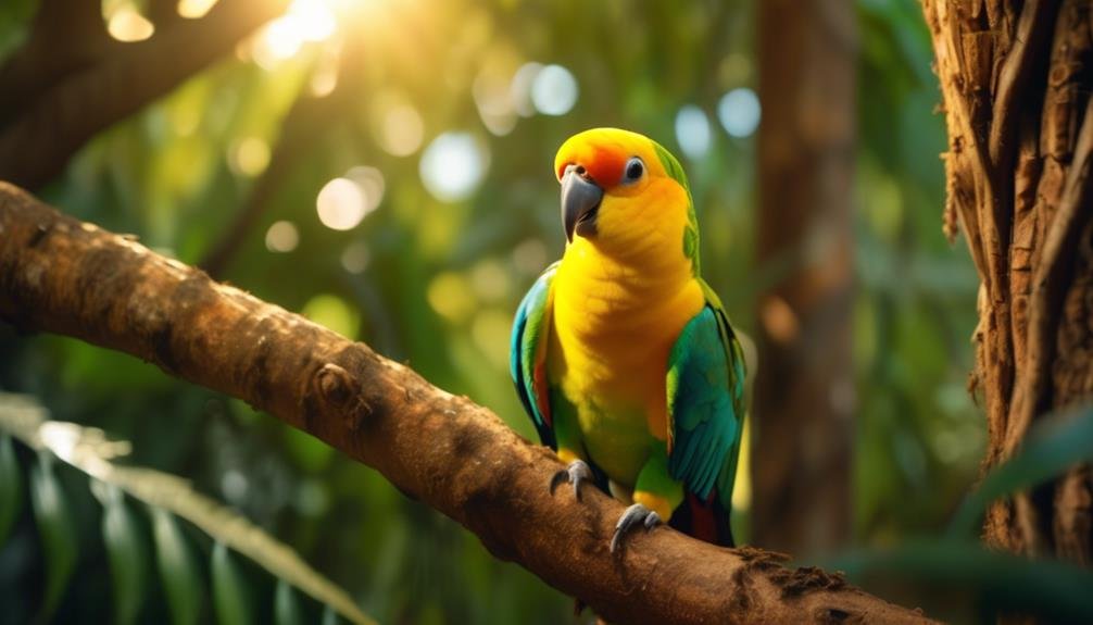 golden shouldered parrot nesting details