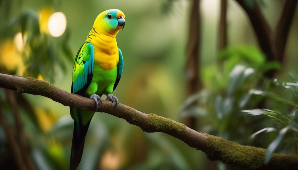 golden shouldered parrot rare beauty