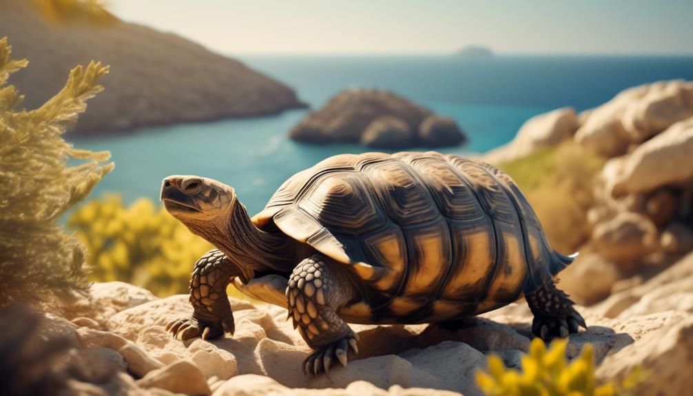 greek tortoise natural habitat