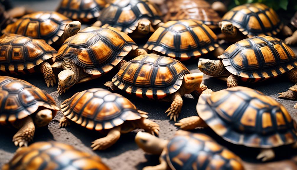 greek tortoises color variations