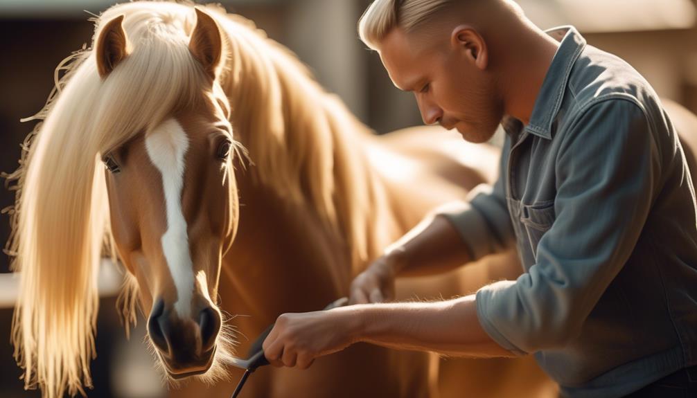 grooming needs for palomino horses