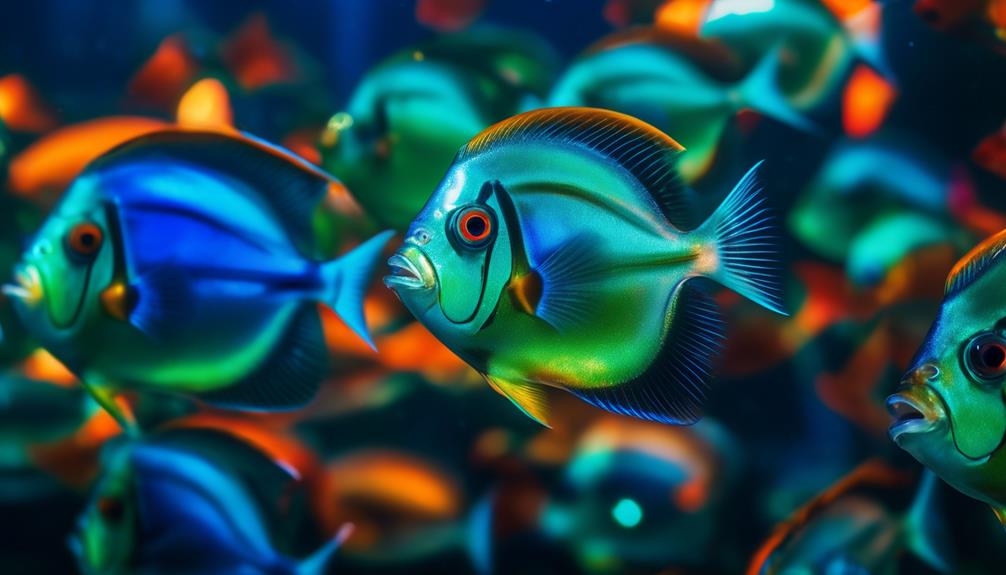 hatchetfish varieties colorful spectrum