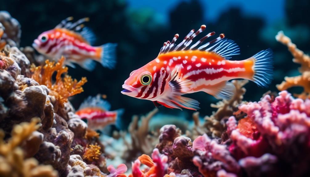 hawkfish care and reproduction