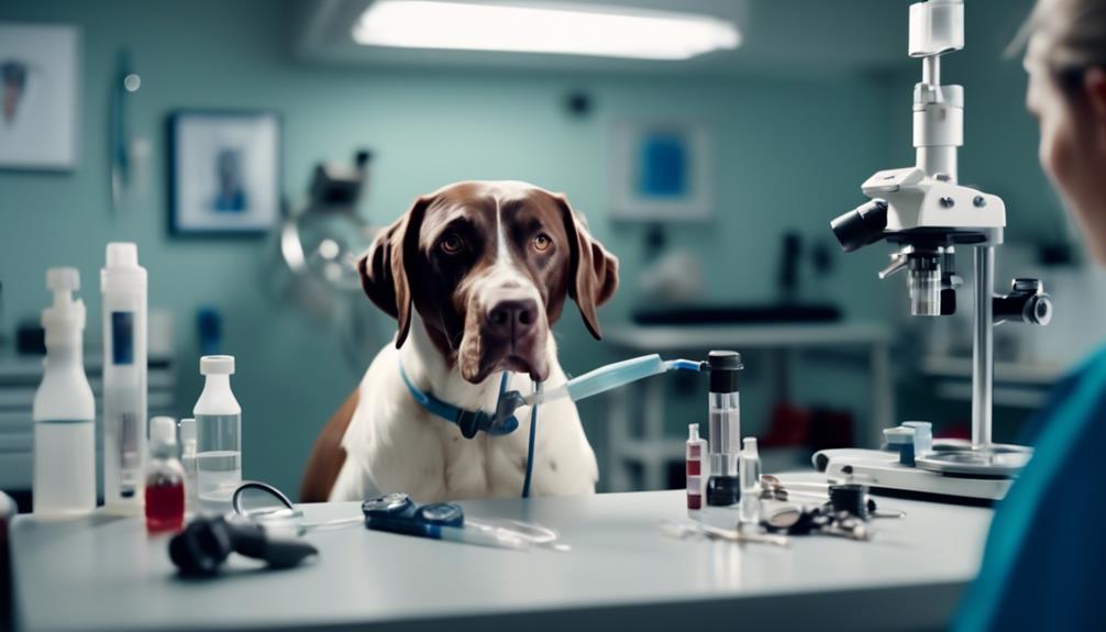 health considerations for lab pointer mixed breed dogs