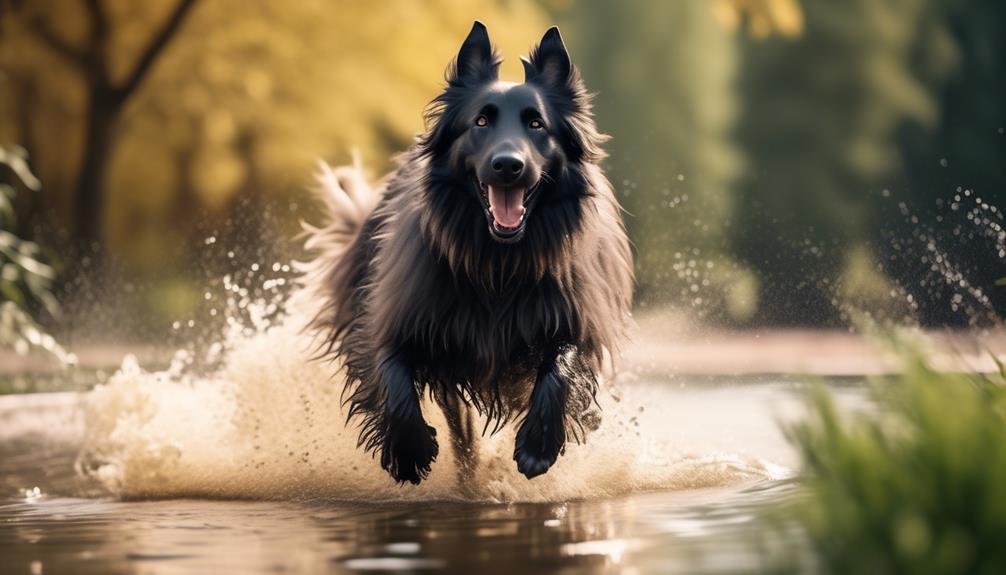 high energy belgian sheepdog breed