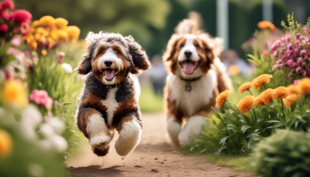 high exercise needs bernedoodle