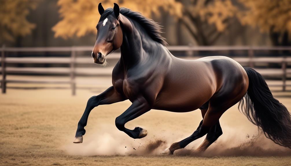 iconic morgan horse breed