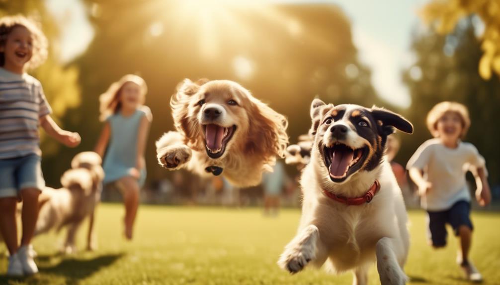 ideal family dogs for children