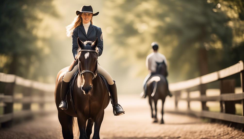 ideal riders for tennessee walking horse