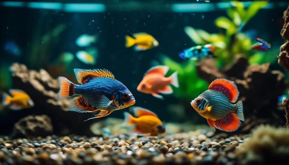 ideal tank companions for new world cichlids