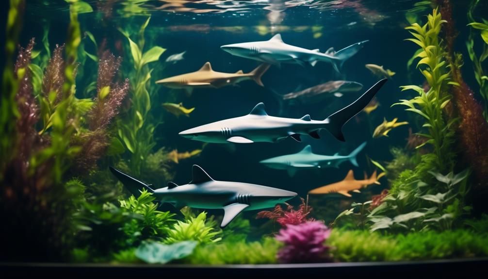 ideal water temperature for freshwater sharks