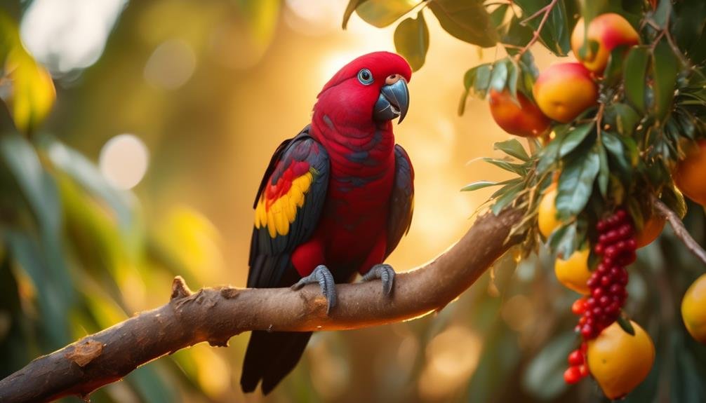 Dusky Lory: a Stunning Parrot With a Fiery Personality