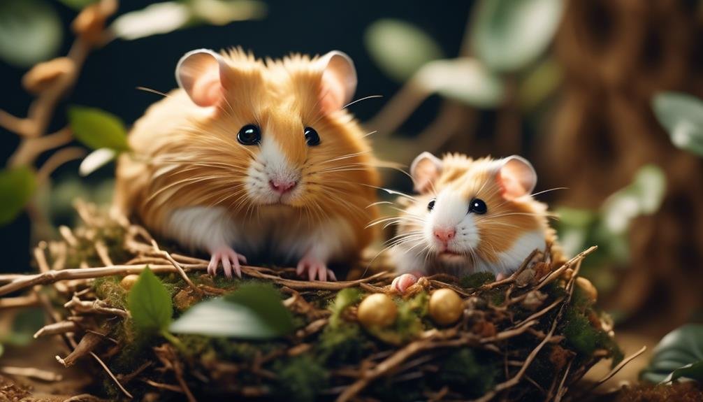 intriguing behaviors of chinese hamsters