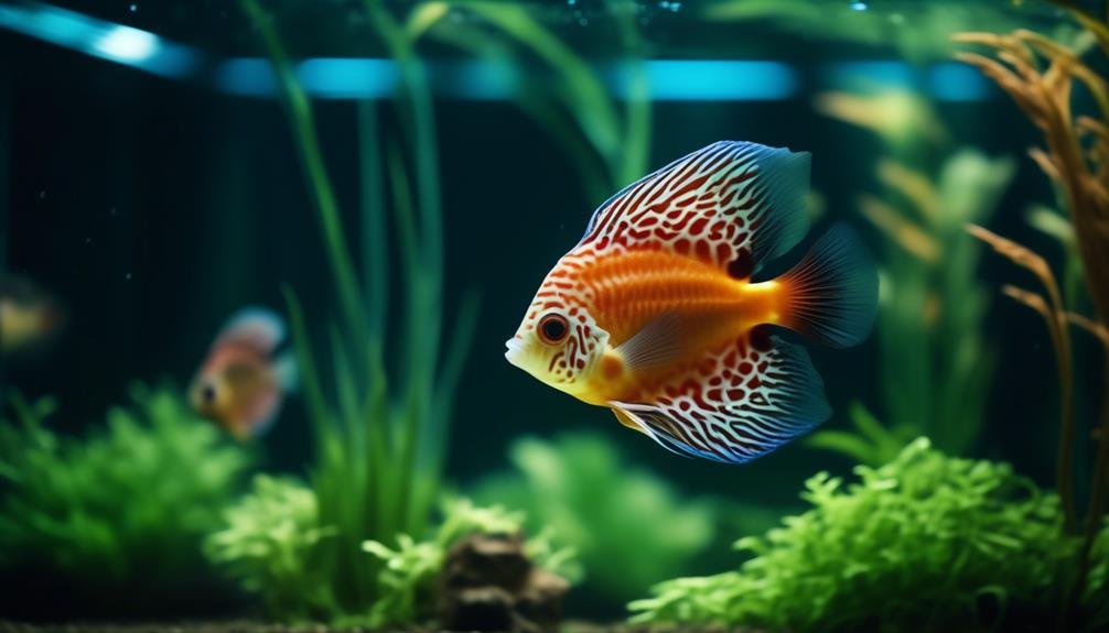 juvenile discus fish care