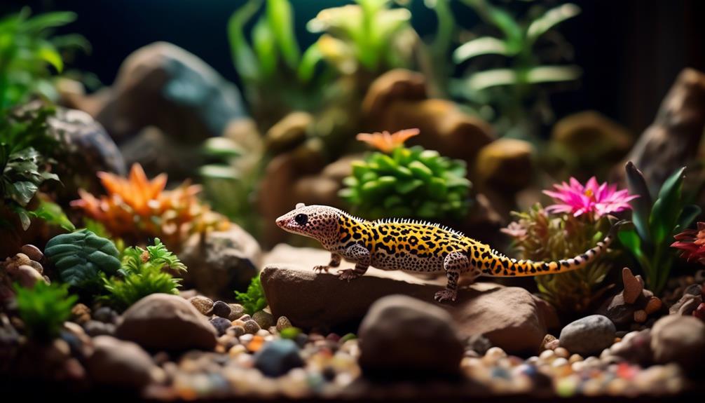 leopard geckos in captivity