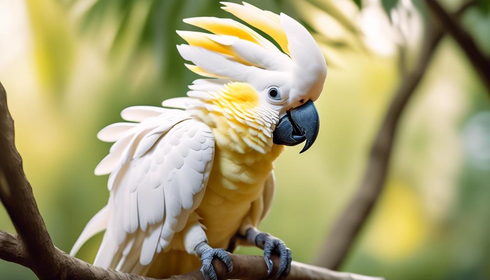 less noisy cockatoo species