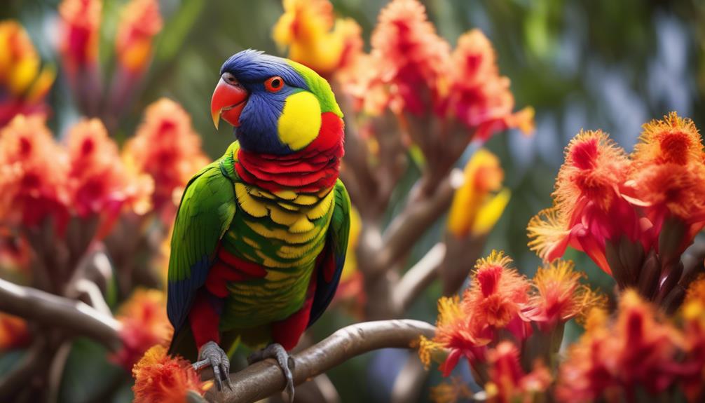 lory family bird species